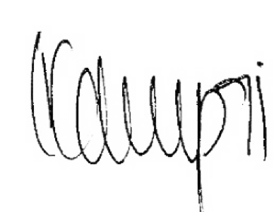 Unterschrift